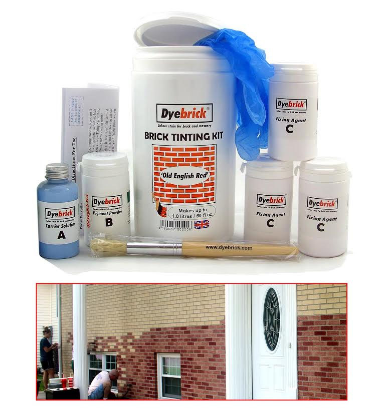 Brick Tinting Kits by Dyebrick